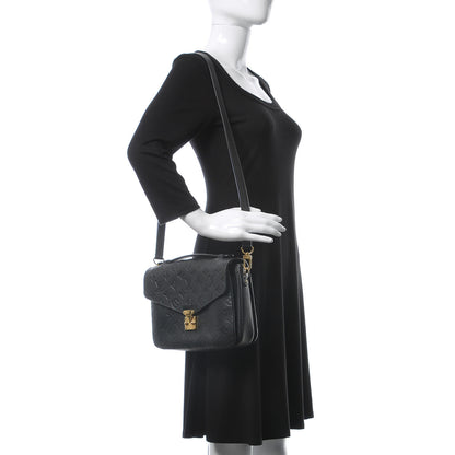 Louis Vuitton Empreinte Pochette Metis Black 2 of 10
