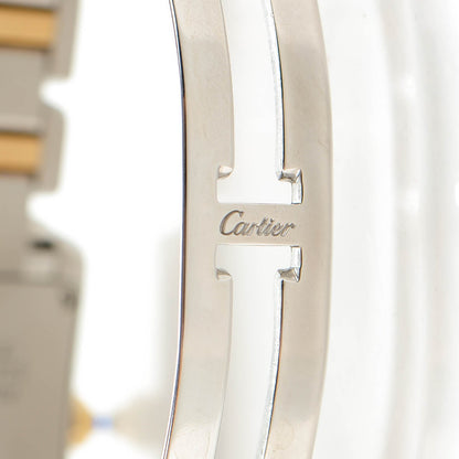 Cartier Stainless Steel 18K Yellow Gold 20mm Tank Francaise Quartz Watch 5 of 8
