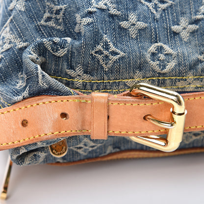 Louis Vuitton Monogram Denim Baggy PM Blue 13 of 14