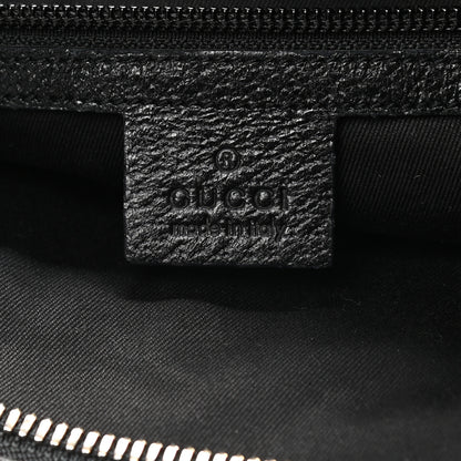 Gucci Monogram Flat Messenger Bag Black 5 of 9
