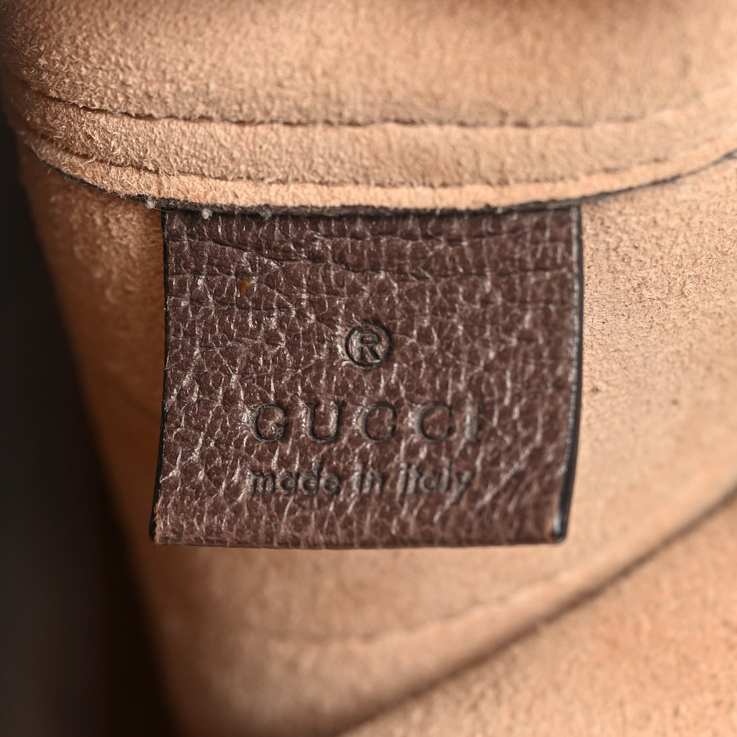 GG Supreme Monogram Web Ophidia Tote Brown