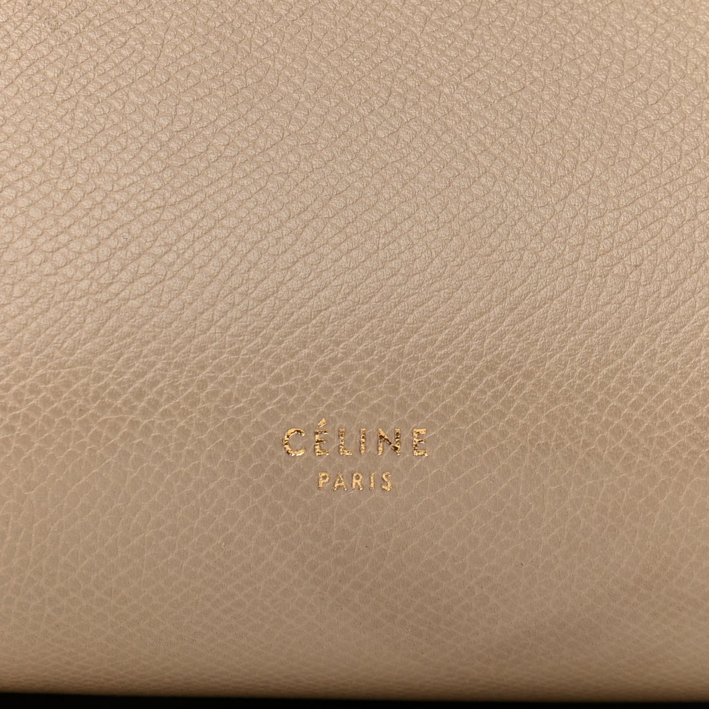 Grained Calfskin Mini Belt Bag Light Taupe