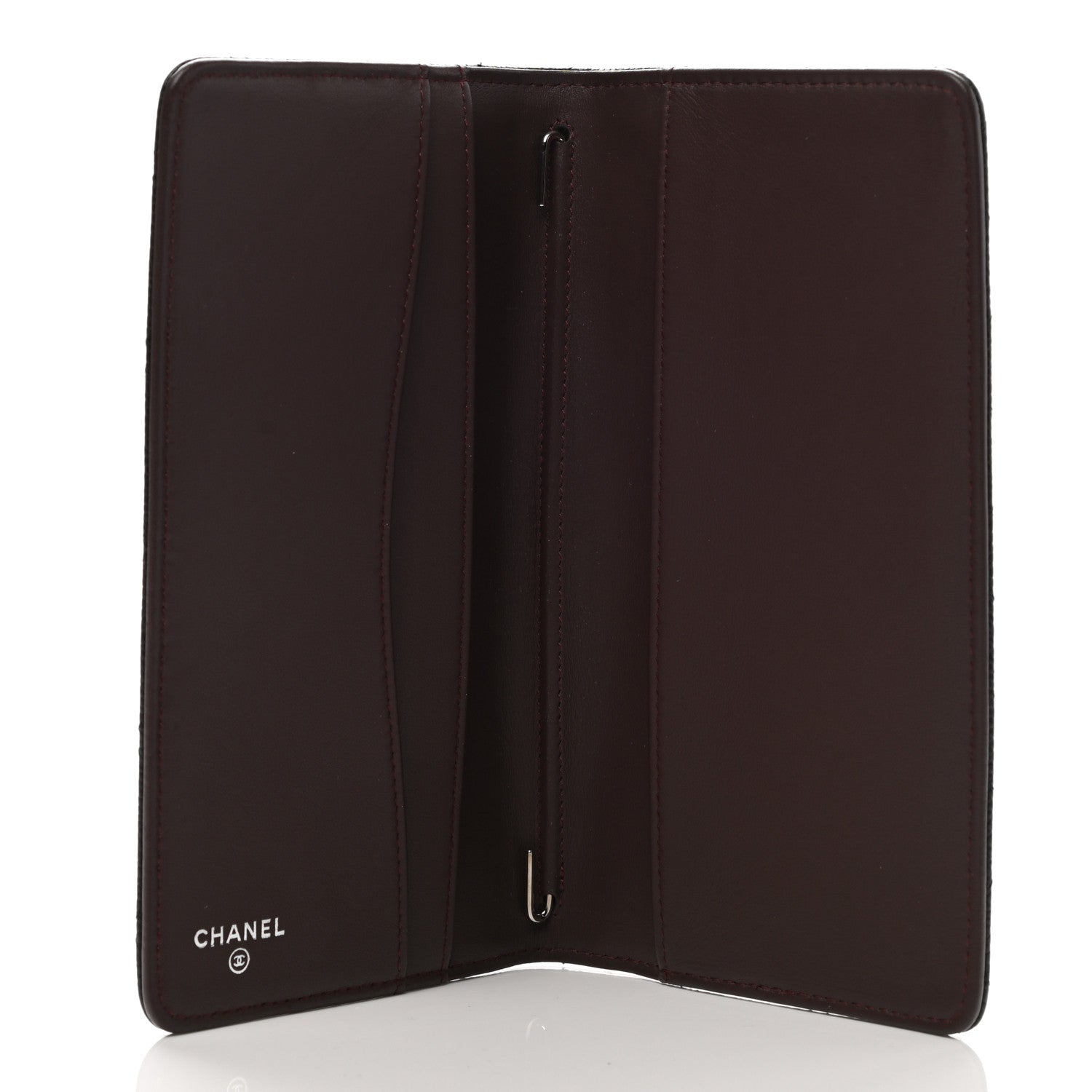 Chanel Caviar Quilted Medium Agenda Cover Black 5 of 9