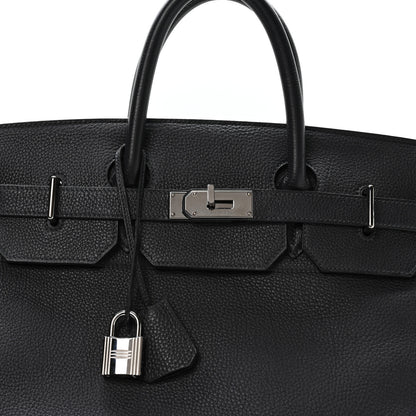 Hermes Togo HAC Birkin 40 Indigo 7 of 9