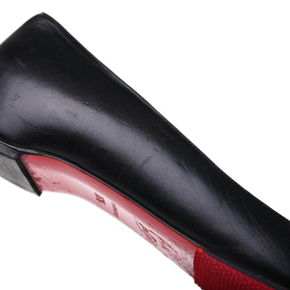 Christian Louboutin Kid Patent Geo Flats 36.5 Black 17 of 23