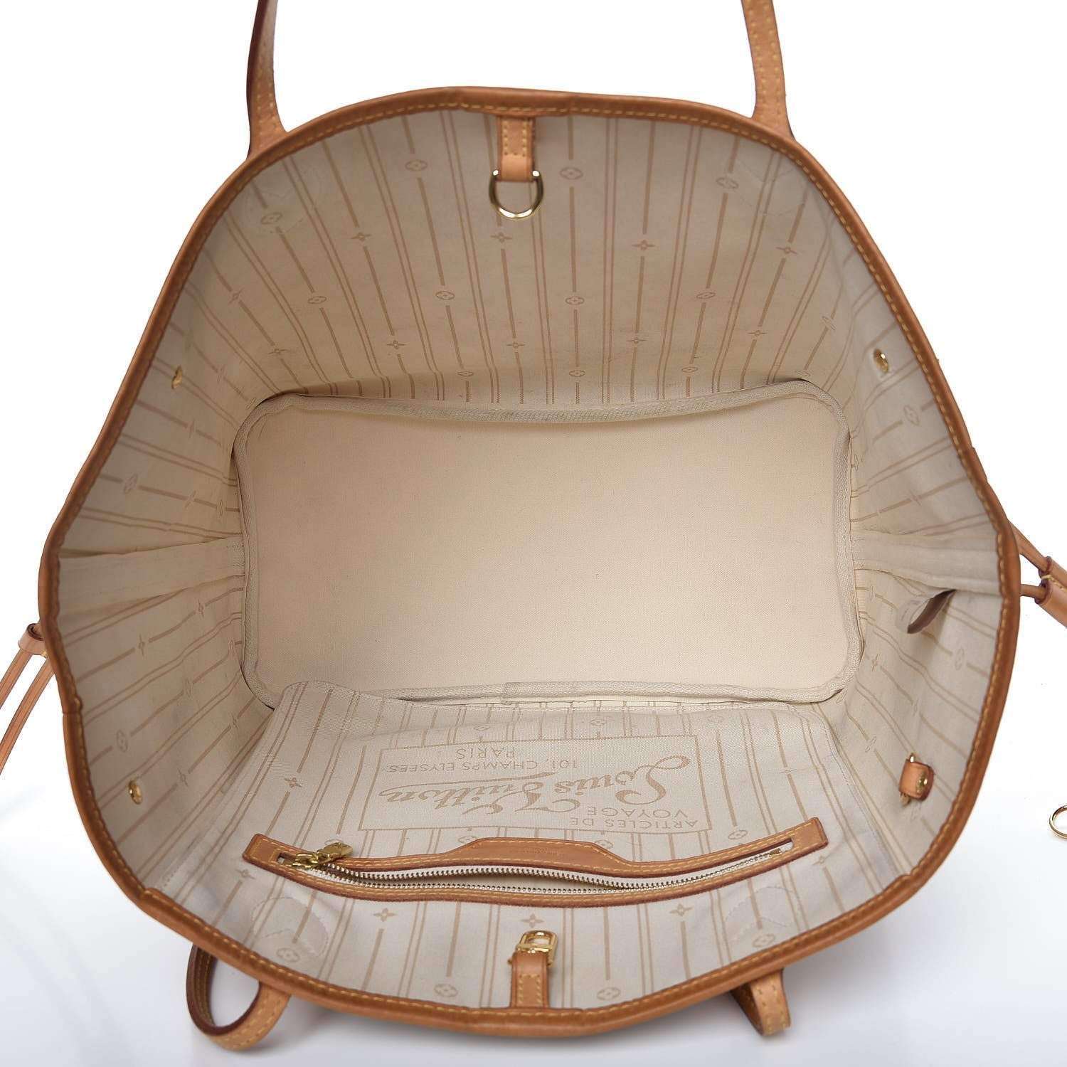 Louis Vuitton Damier Azur Neverfull MM 8 of 13