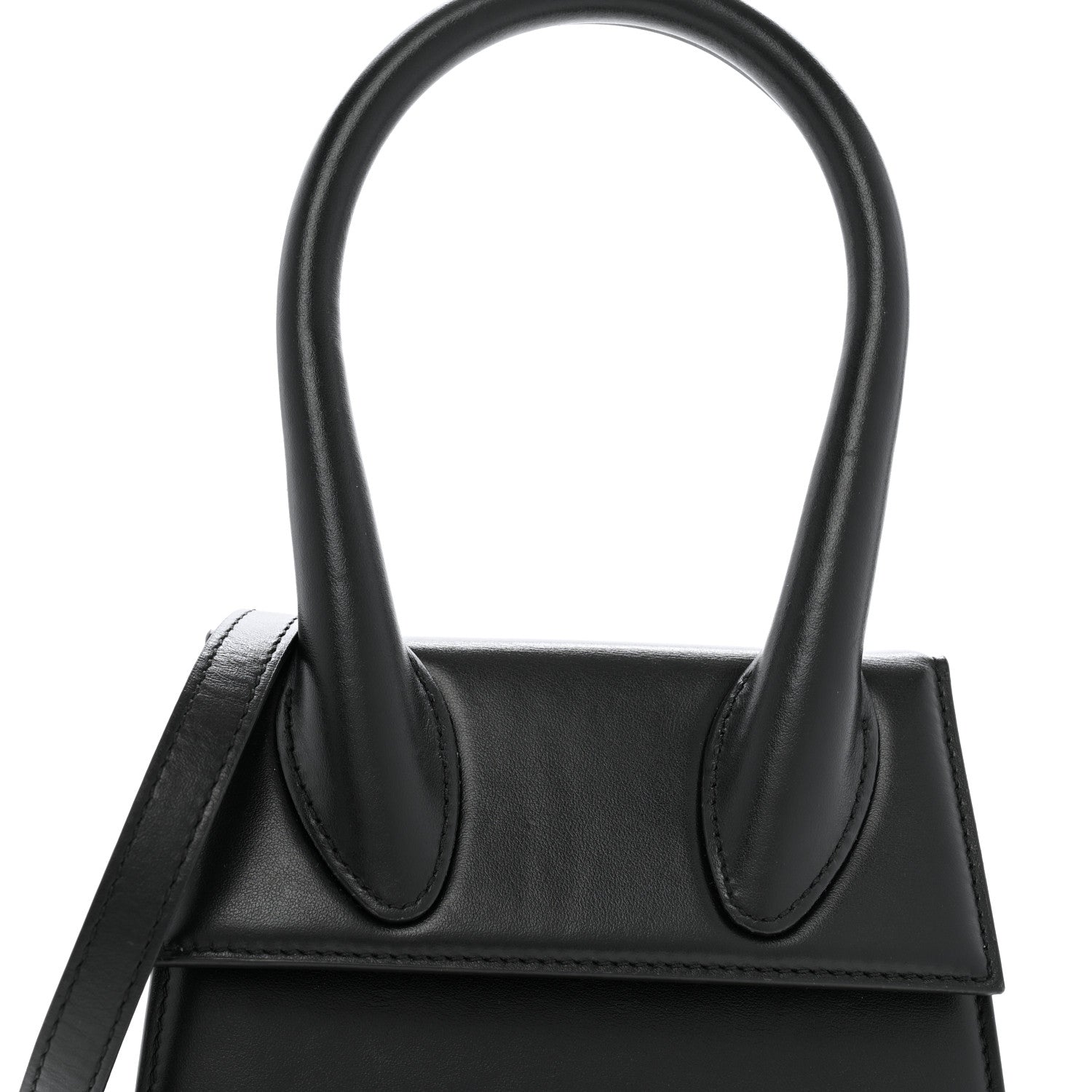 Jacquemus Smooth Calfskin Le Chiquito Moyen Black 7 of 12