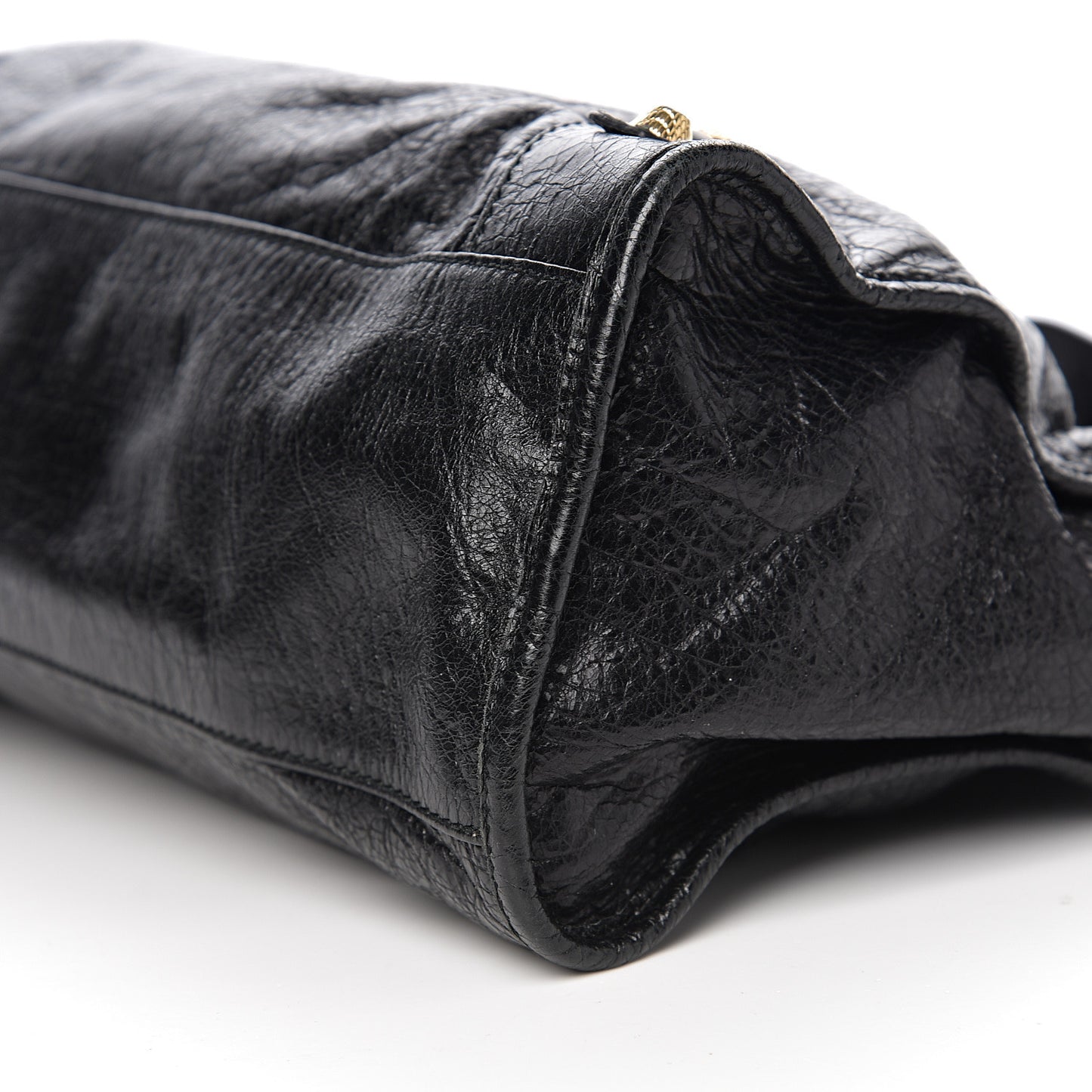 Agneau Giant 12 Gold Hardware City Black