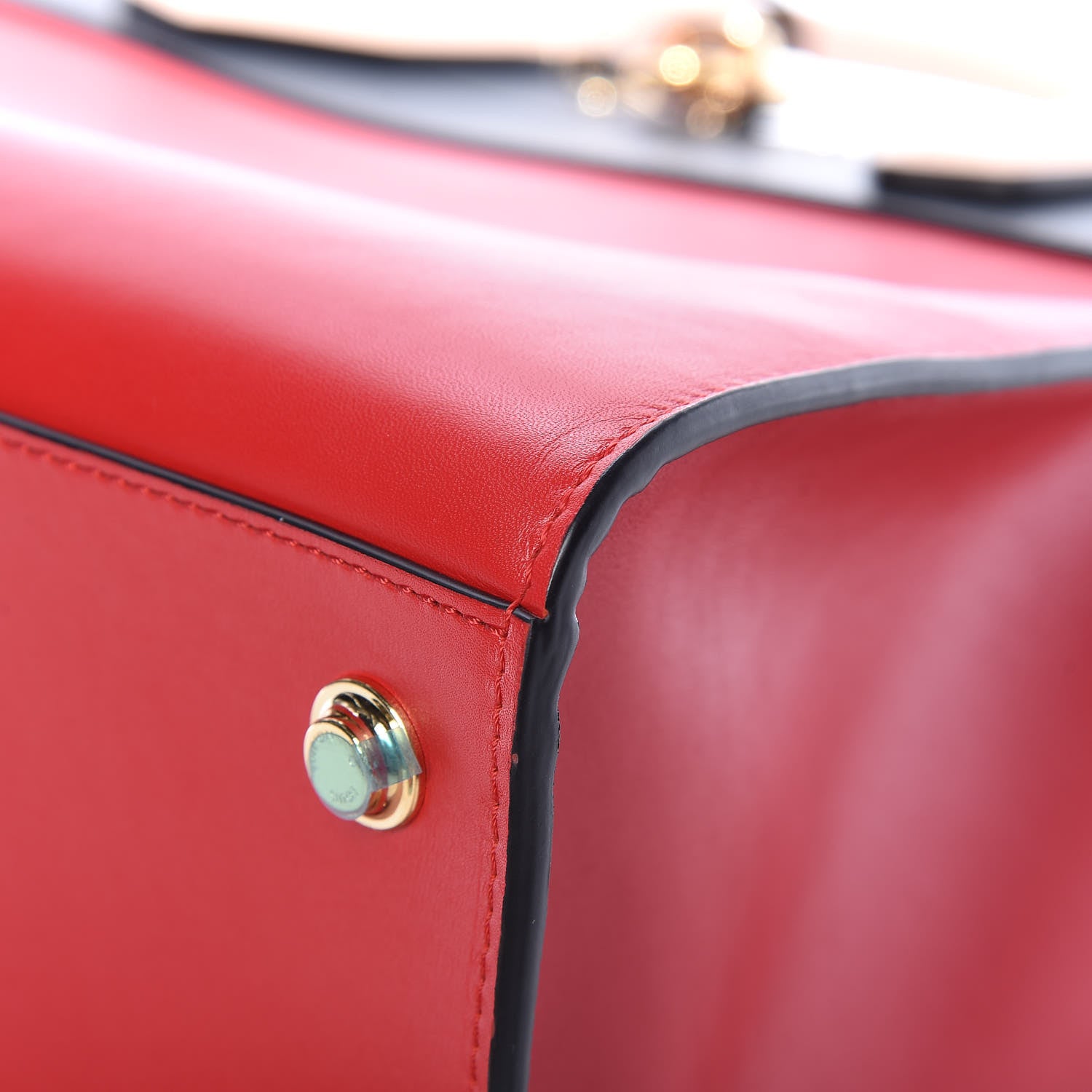 Louis Vuitton Calfskin City Steamer MM Rouge Black 14 of 18