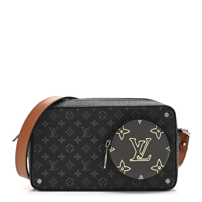 Louis Vuitton Monogram Eclipse Volga On Strap Crossbody Multicolor 1 of 9