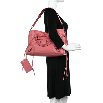 Balenciaga Agneau Classic Hardware City Rose Bombon Raspberry 2 of 11