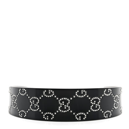 Gucci Resin GG Crystals Headband Black 4 of 5