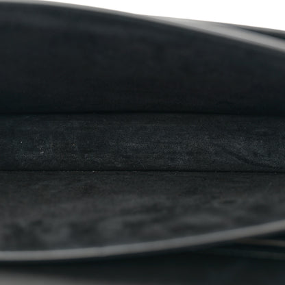 Saint Laurent Calfskin Medium Monogram Monochrome Sunset Black 5 of 14