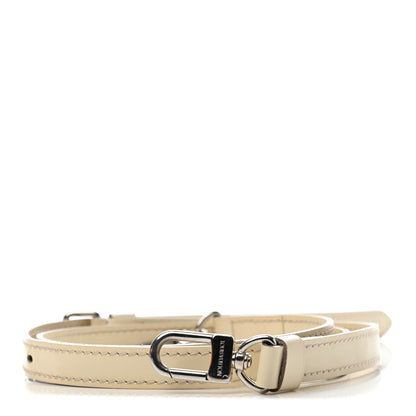 Louis Vuitton Calfskin Alma 16mm Adjustable Shoulder Strap Ivory 1 of 3