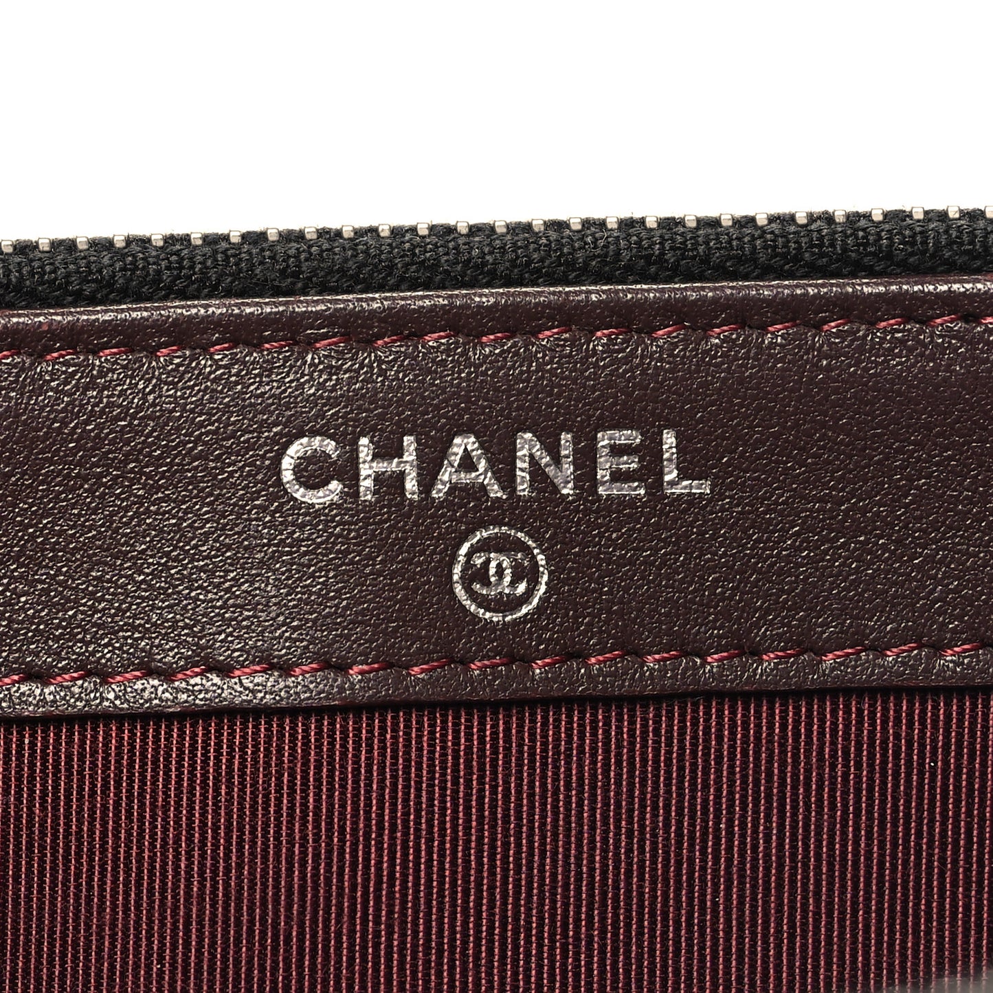 Lambskin Quilted Small Clutch With Chain Black