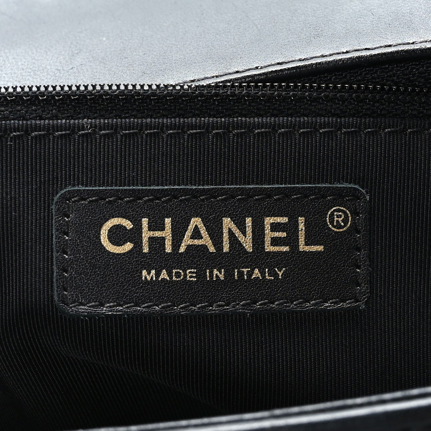 Chanel Lambskin Quilted Large Boy Flap Black 7 of 11
