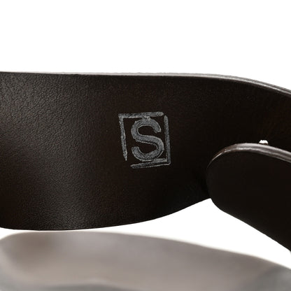 Hermes Suede Goatskin Mens Mumbai Sandals 44 9 of 11