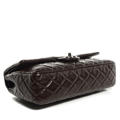Chanel Lambskin Medium Double Flap Brown 4 of 9