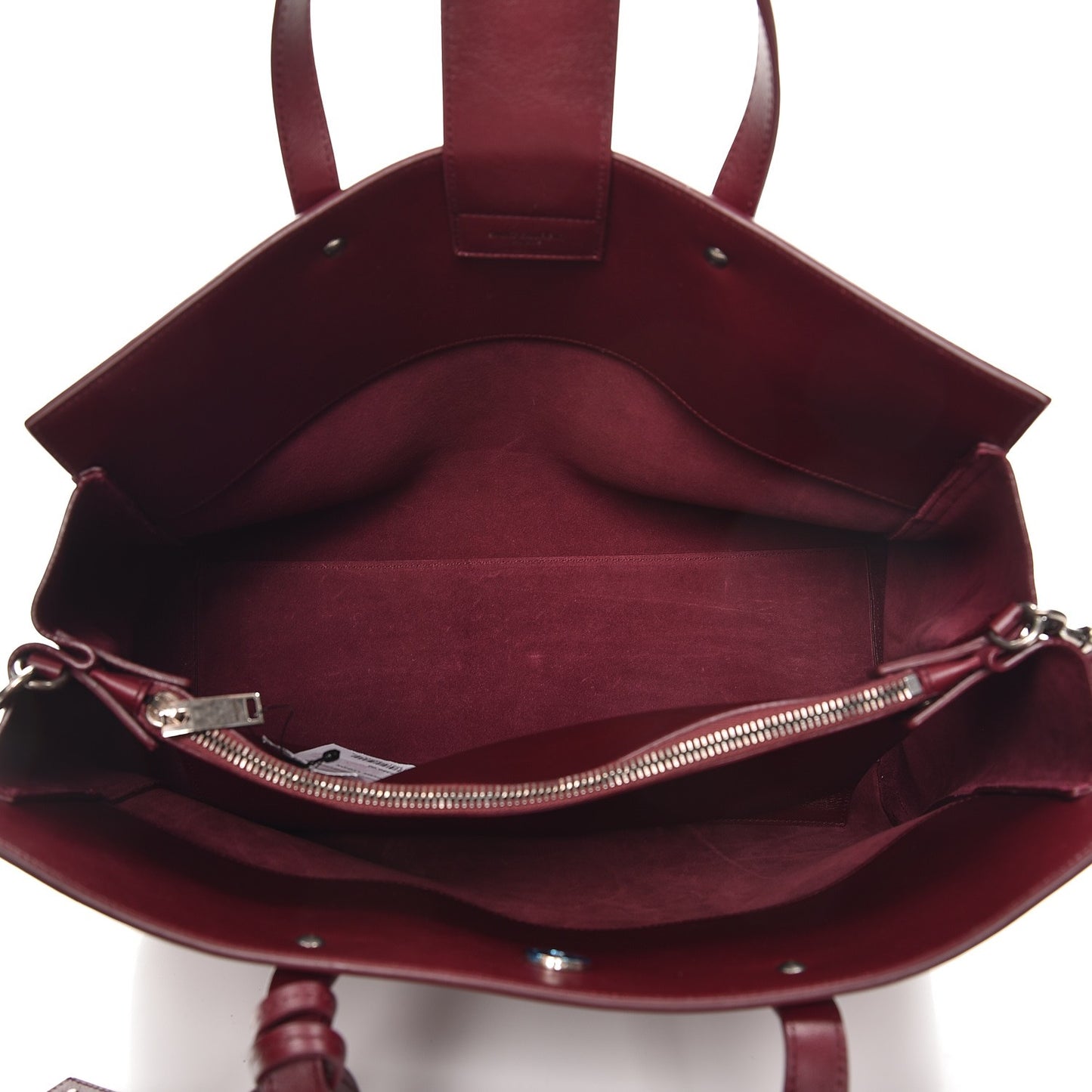 Calfskin Medium Amber Tote Rouge Legion