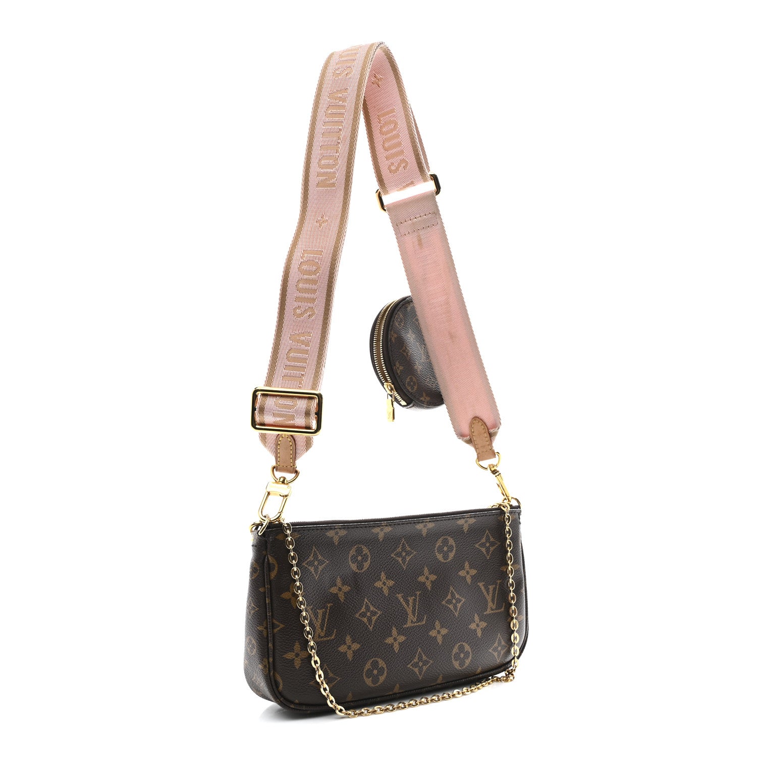 Louis Vuitton Monogram Multi Pochette Accessories Rose Clair 3 of 11
