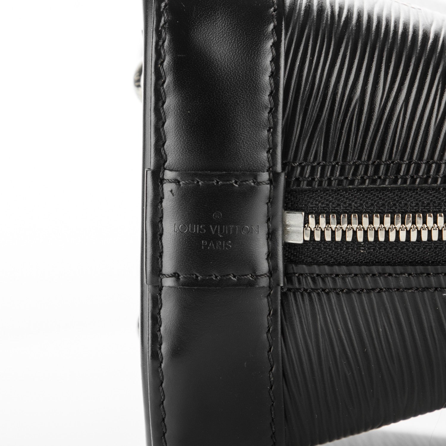 Louis Vuitton Epi Alma BB Black 6 of 9