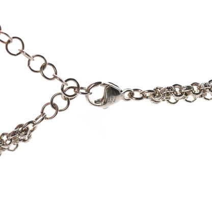 Chanel Crystal Pearl CC Chain Choker Necklace Gold 5 of 6