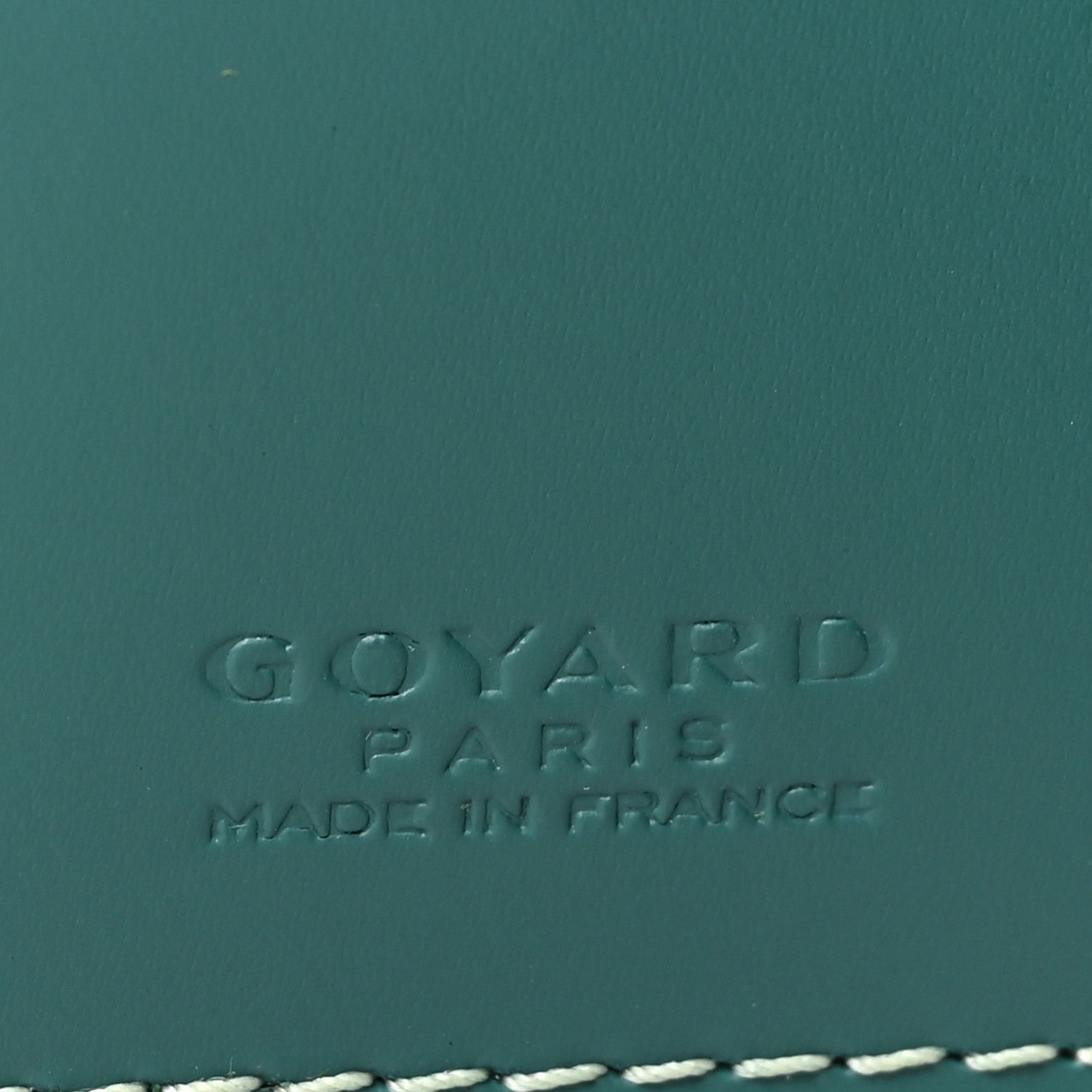 Goyard Goyardine Passport Wallet Green 6 of 6