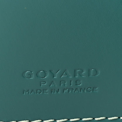 Goyard Goyardine Passport Wallet Green 6 of 6