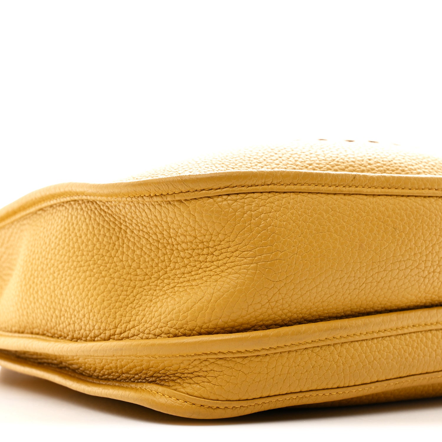 Hermes Taurillon Clemence Evelyne III PM Jaune Ambre 9 of 11