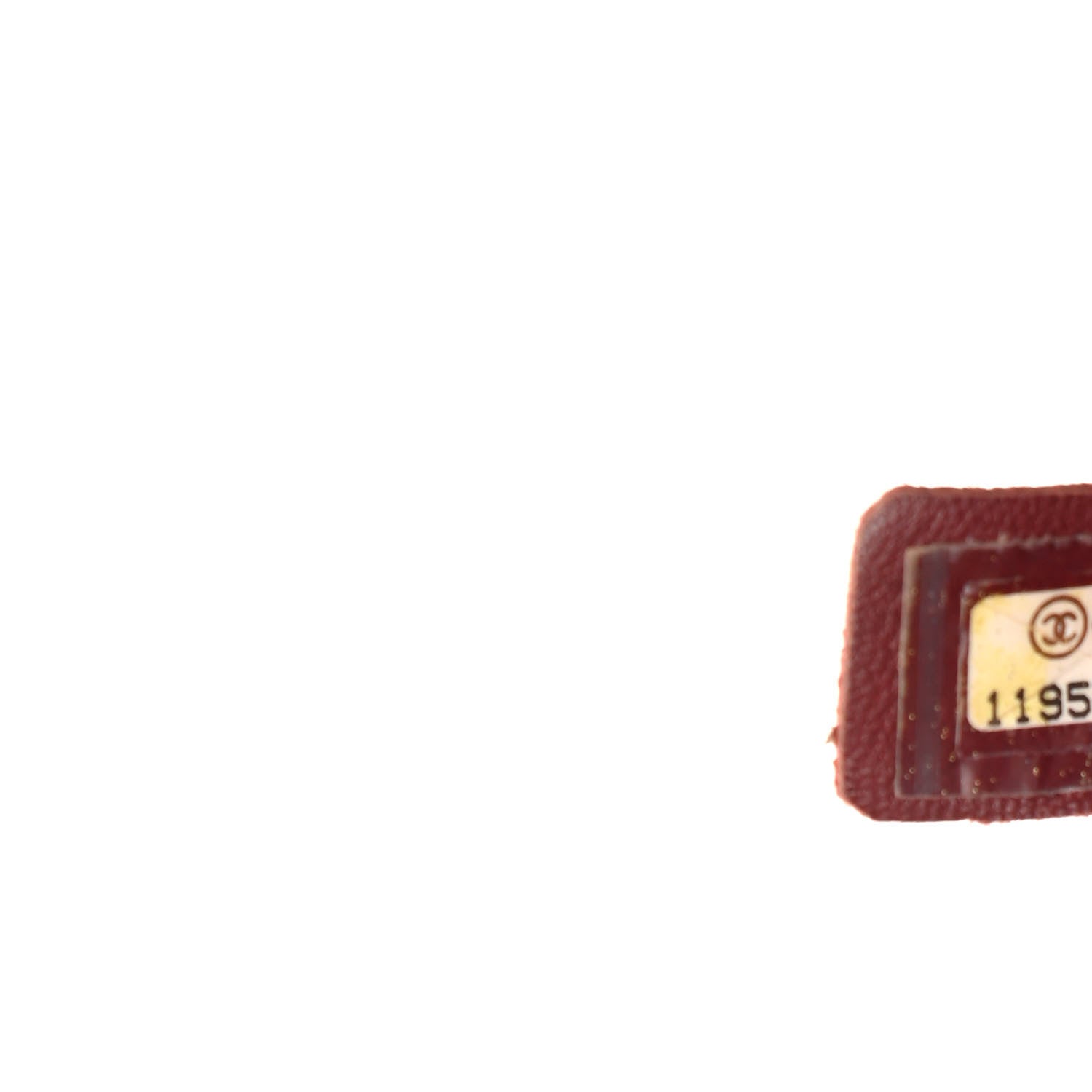 Chanel Lambskin Quilted Madison Chain Trim Micro Mini Square Flap Dark Red 7 of 10