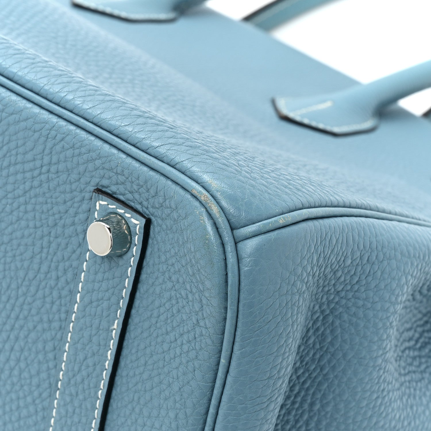 Hermes Togo Birkin 35 Blue Jean 13 of 15