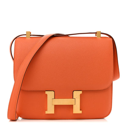 Hermes Epsom Constance 24 Orange 1 of 31
