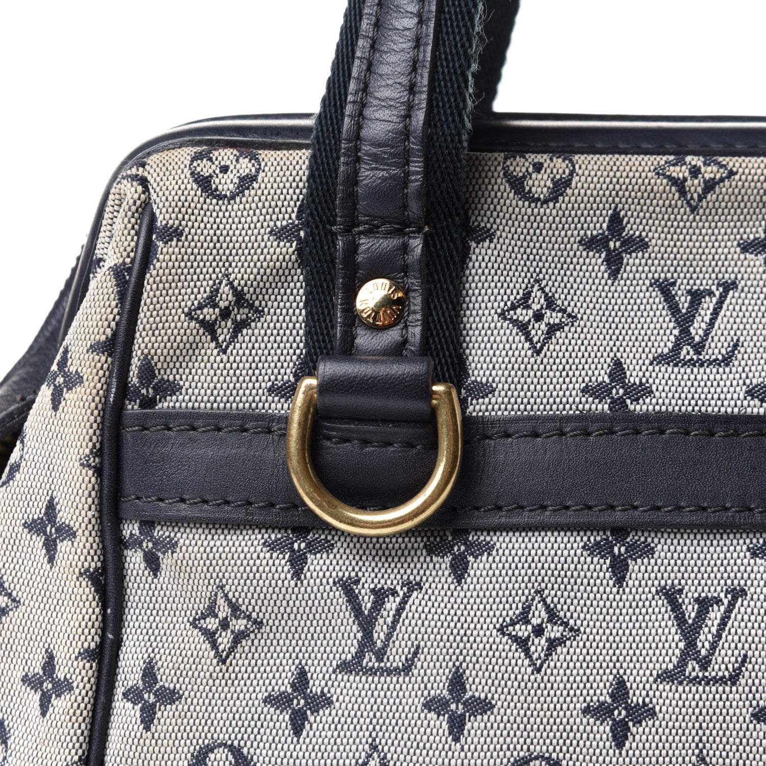 Louis Vuitton Mini Monogram Josephine PM Blue 7 of 10