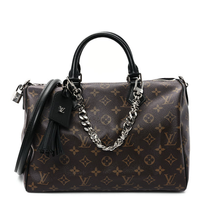 Louis Vuitton Monogram Speedy Soft 30 Dark 1 of 10