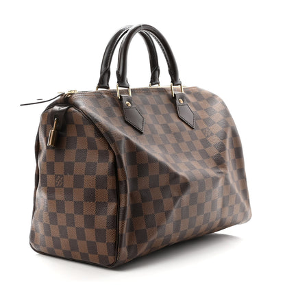 Louis Vuitton Damier Ebene Speedy 30 3 of 10