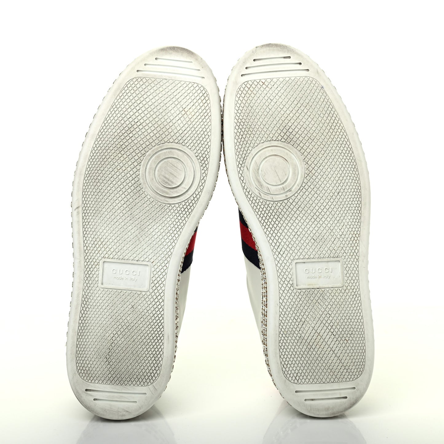 Calfskin Crystal Web LOVED Embroidered Womens Ace Platform Sneakers 37 White Red Flame Notte