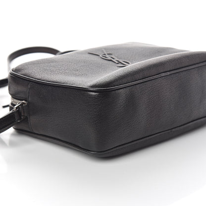 Saint Laurent Lambskin Monogram Small Lou Camera Bag Black 6 of 7