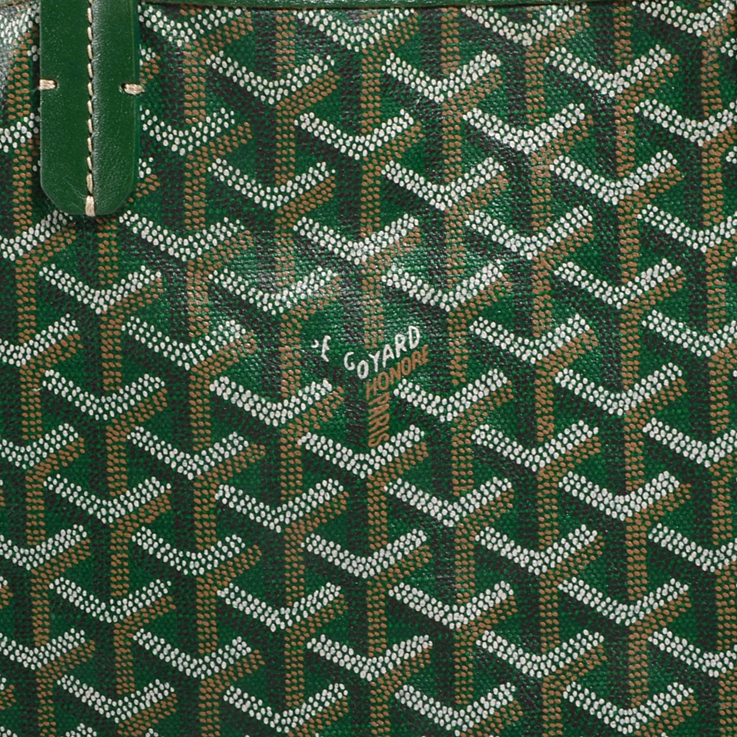 Goyard Goyardine Saint Louis PM Green 9 of 11