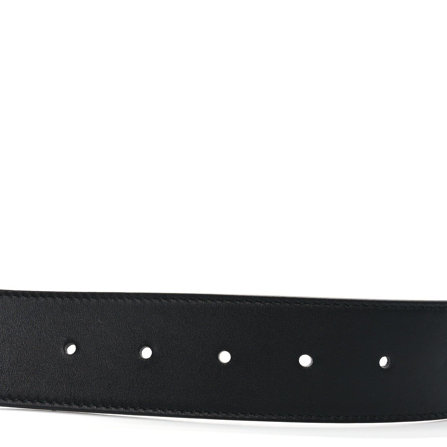 Gucci Calfskin Double G 40mm Belt 80 32 Black 3 of 4
