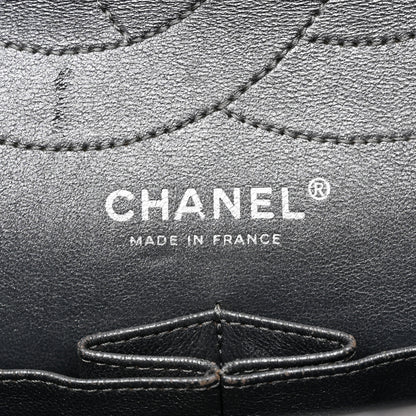 Chanel Metallic Aged Calfskin Quilted 2.55 Reissue 227 Flap Dark Silver 6 of 21