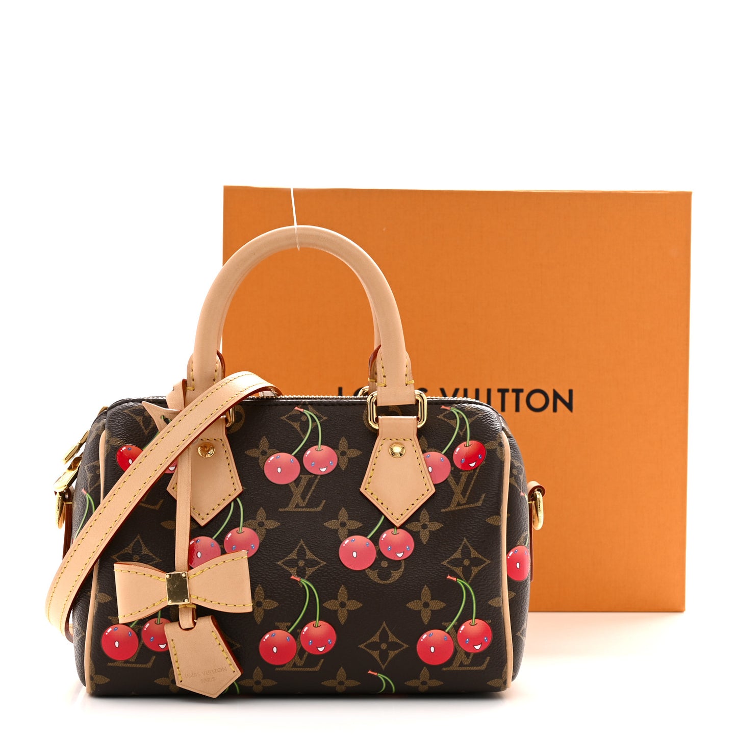 LV X TM Monogram Cerises Speedy Bandouliere 20