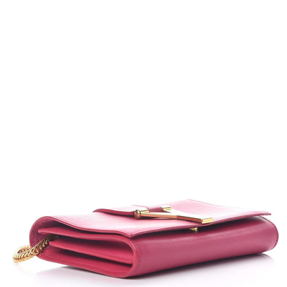 Saint Laurent Calfskin Small Classic Y Satchel Bubblegum 5 of 25