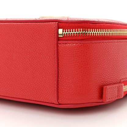 Chanel Caviar Quilted Small Camera Bag Red 11 of 13