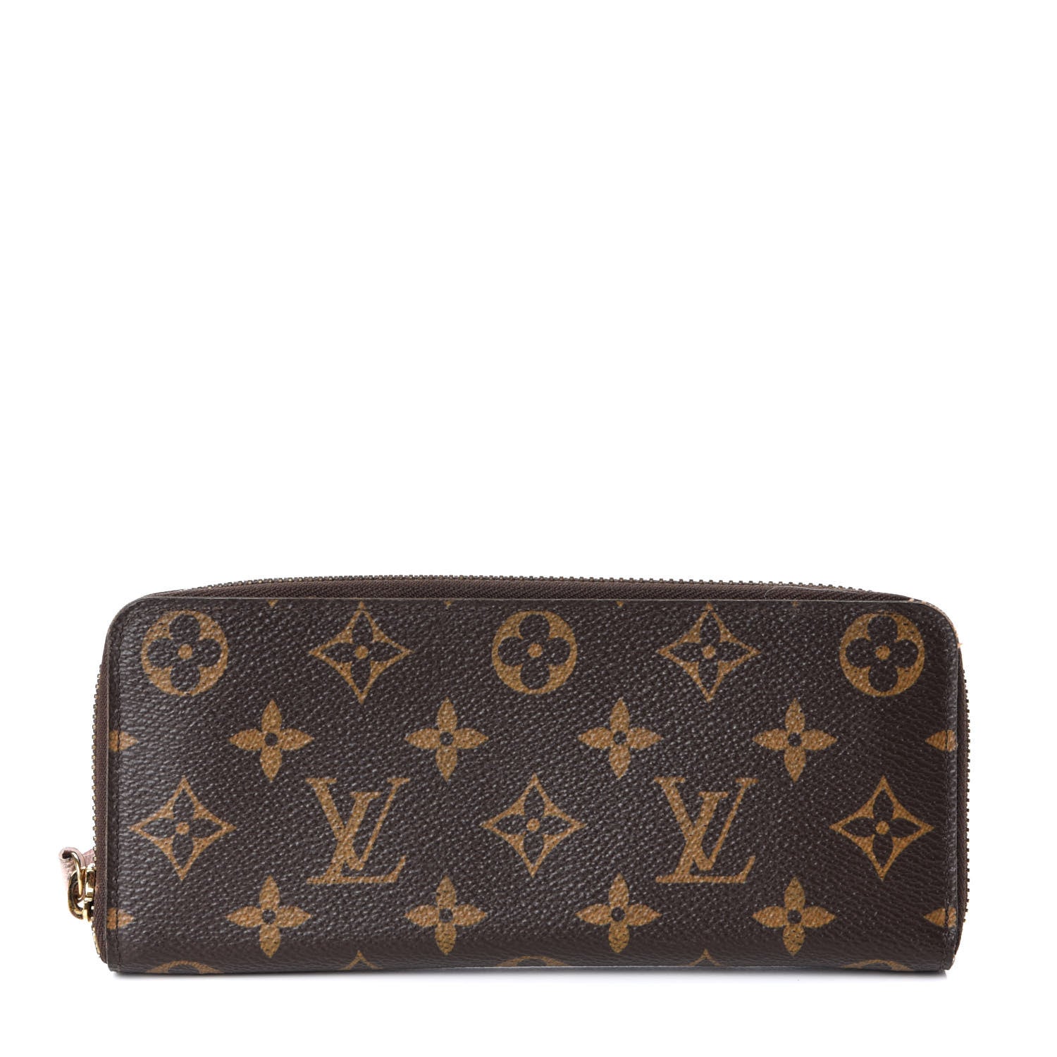 Louis Vuitton Monogram Clemence Wallet Rose Ballerine 1 of 10