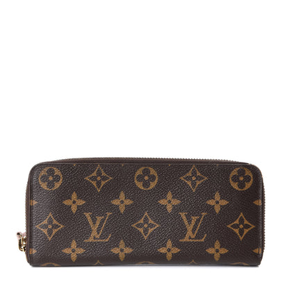 Louis Vuitton Monogram Clemence Wallet Rose Ballerine 1 of 10