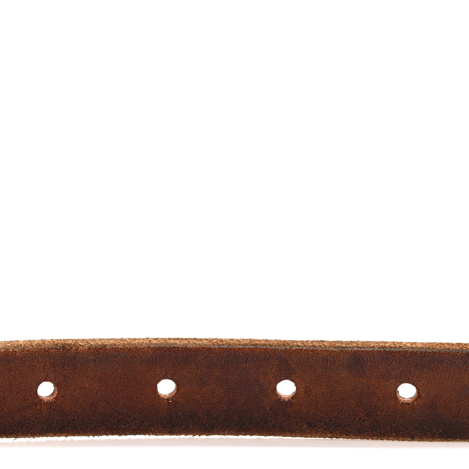 Gucci Faded Calfskin Double G 20mm Belt 70 28 Cuir 3 of 5