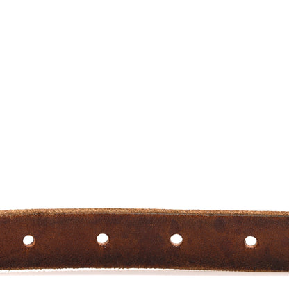 Gucci Faded Calfskin Double G 20mm Belt 70 28 Cuir 3 of 5