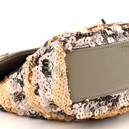 Chanel Sequin Striped Medium Reissue Flap Multicolor 9 of 10