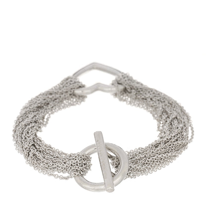 Tiffany Sterling Silver Heart Mesh Bracelet 2 of 3