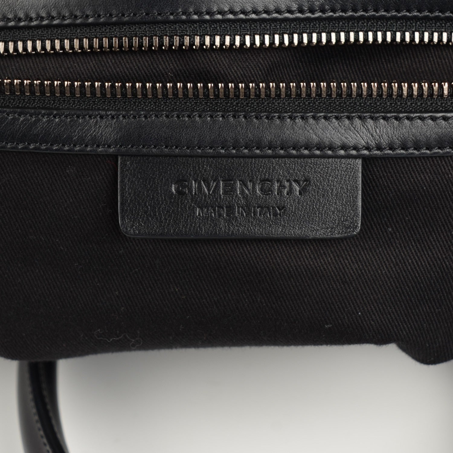 Givenchy Shiny Lord Calfskin Medium Antigona Black 6 of 9